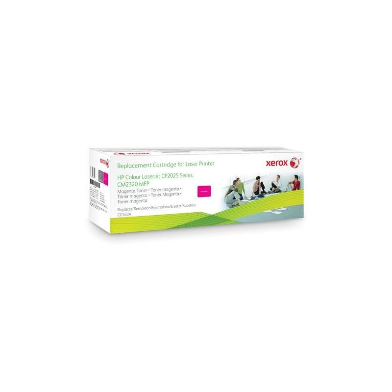 Xerox Cartuccia toner magenta. Equivalente a HP CC533A. Compatibile c