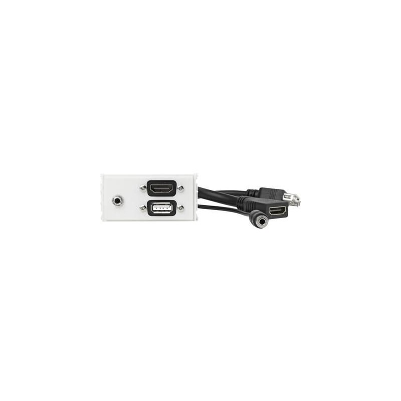 Outlet Panel HDMI USB AUD