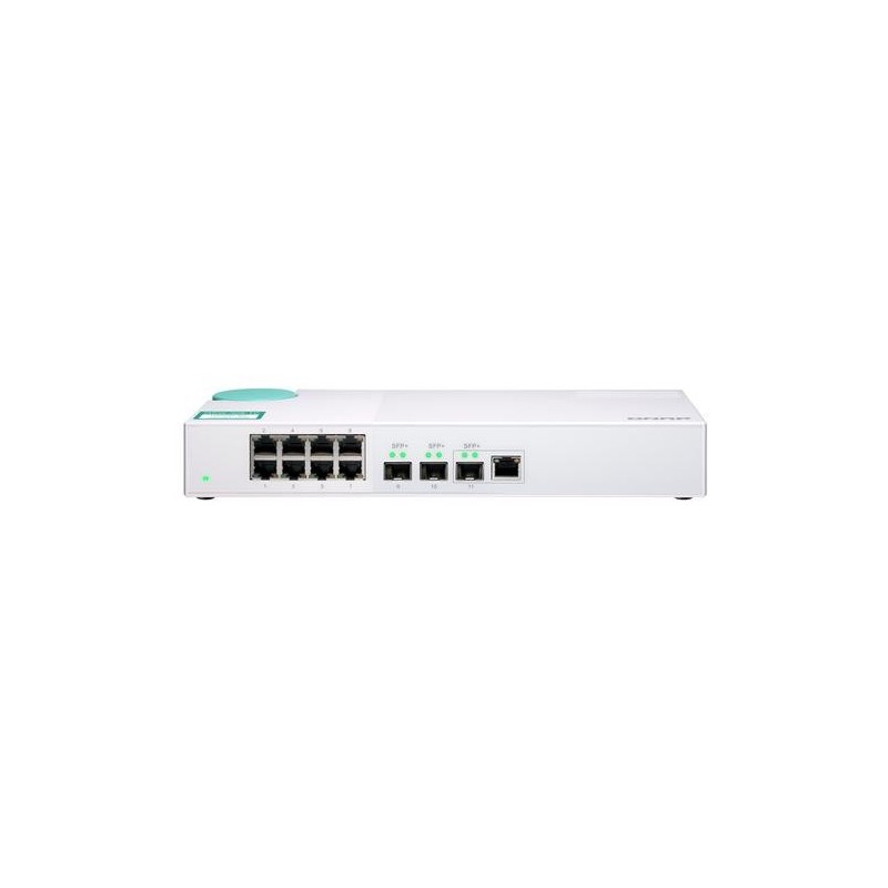 QNAP QSW-308-1C switch di rete Non gestito Gigabit Ethernet (10/100/1