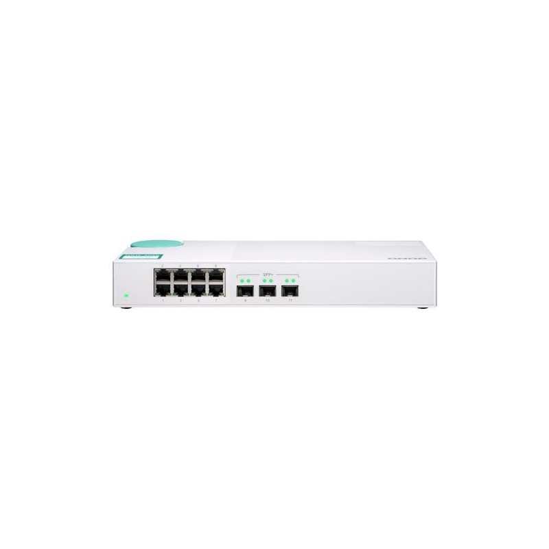 QNAP QSW-308S switch di rete Non gestito Gigabit Ethernet (10/100/100