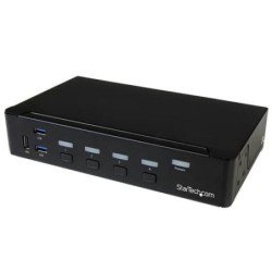 StarTech.com Switch Commutatore KVM a 4 Porte DisplayPort con Hub USB