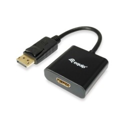 Equip 133438 cavo e adattatore video 0,2 m DisplayPort HDMI Nero