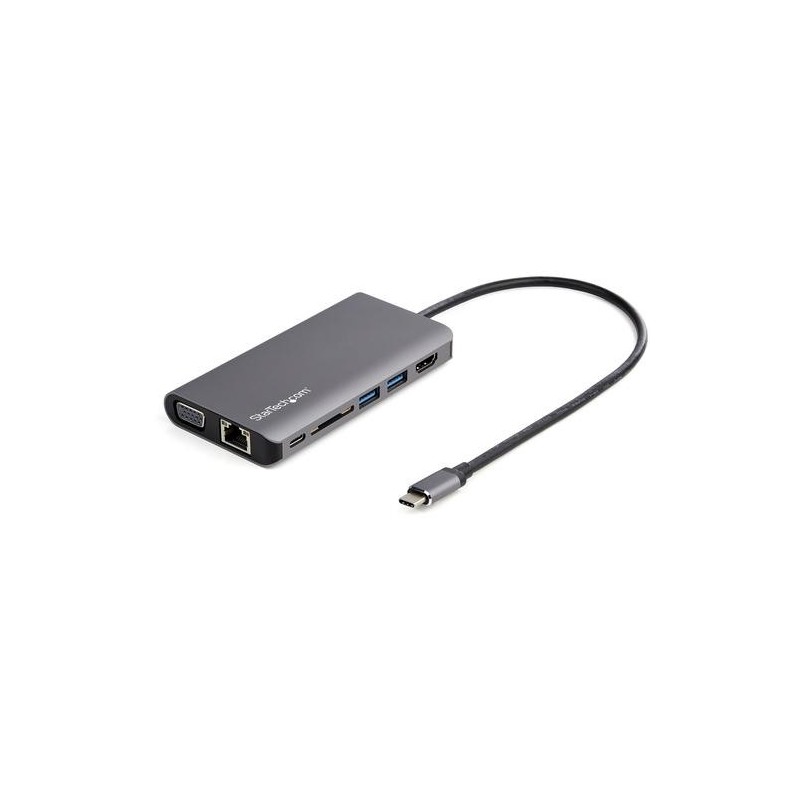 StarTech.com Adattatore multiporta USB C - Mini dock da viaggio USB-C