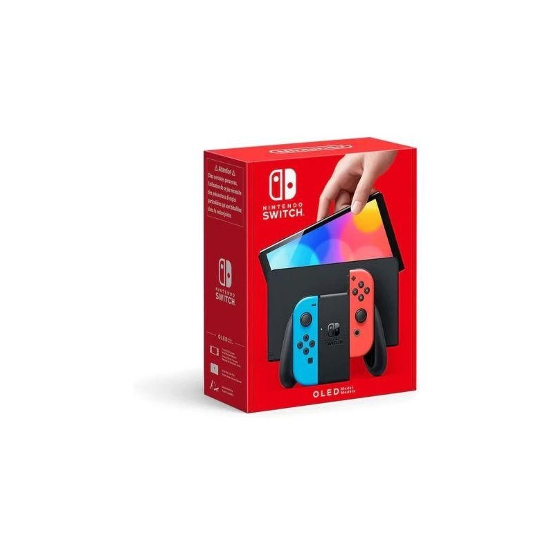 Nintendo Switch OLED Model Red and Blue, Black EU