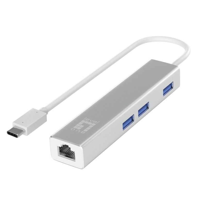 LevelOne USB-0504 scheda di rete e adattatore Ethernet 1000 Mbit/s