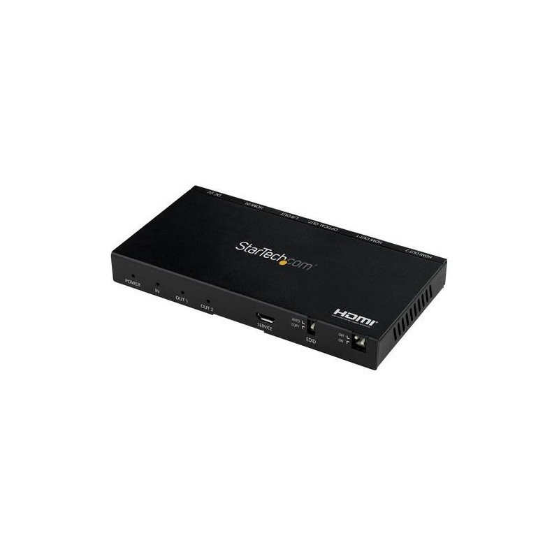 StarTech.com Sdoppiatore Splitter HDMI a 2 porte - 4K 60Hz con scaler