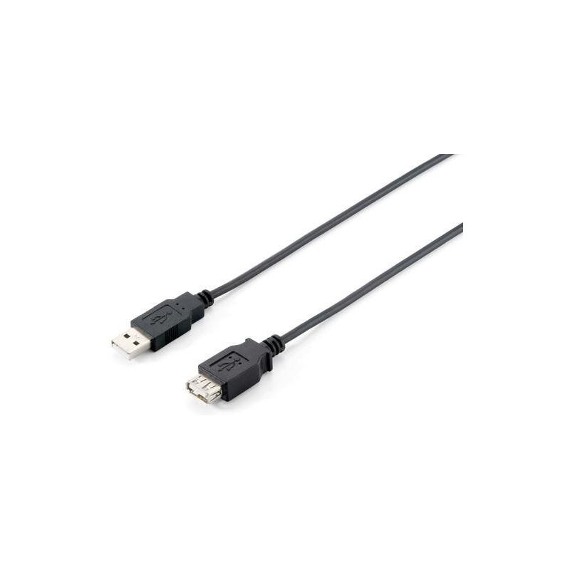 Equip 128850 cavo USB 1,8 m USB 2.0 USB A Nero