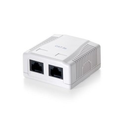 BOX ESTERNO 2 RJ45 CAT6