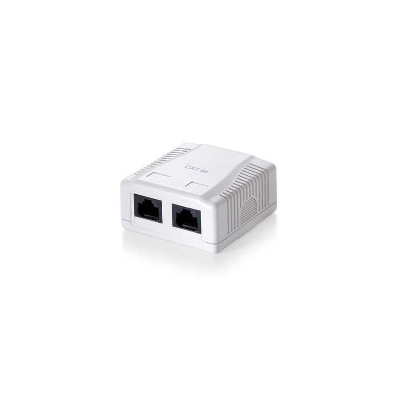 BOX ESTERNO 2 RJ45 CAT6