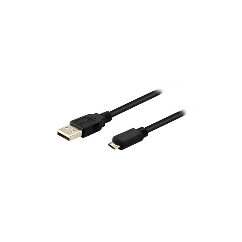 CAVO USB 2.0 A-MICROB M-M 1MT NERO