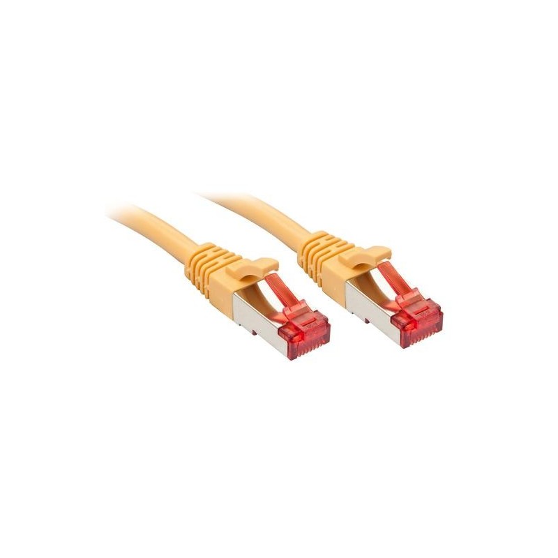 Lindy Rj45/Rj45 Cat6 0.3m cavo di rete Giallo 0,3 m S/FTP (S-STP)