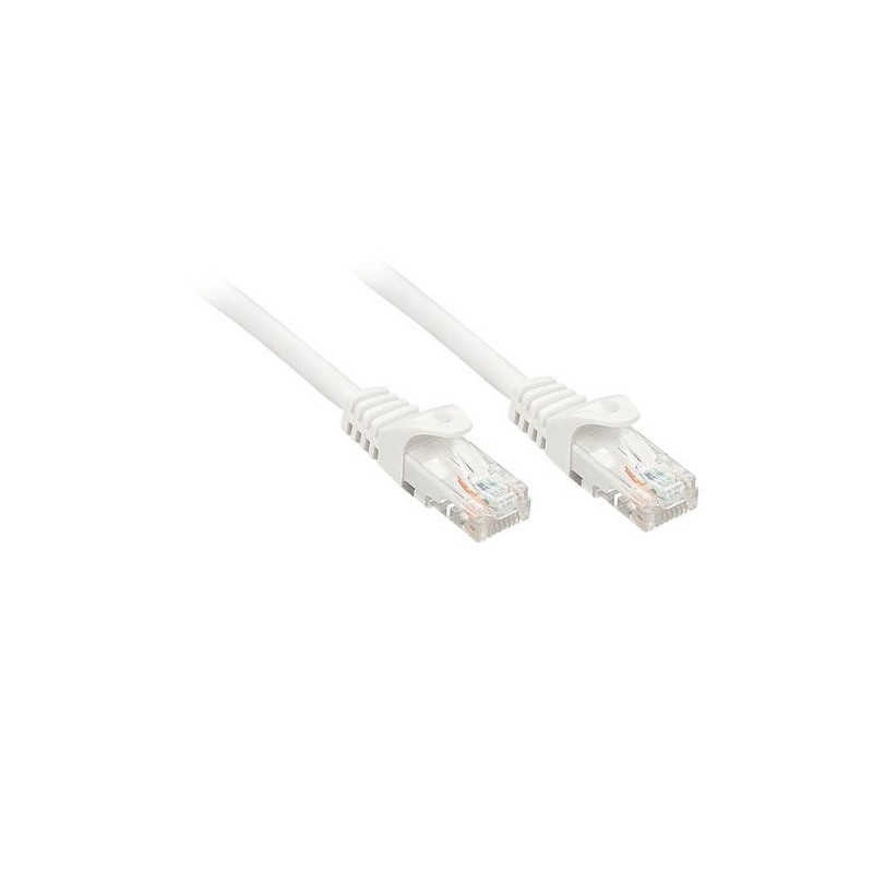 Lindy RJ-45/RJ-45 Cat.6 0.3m cavo di rete Bianco 0,3 m Cat6 U/UTP (UT