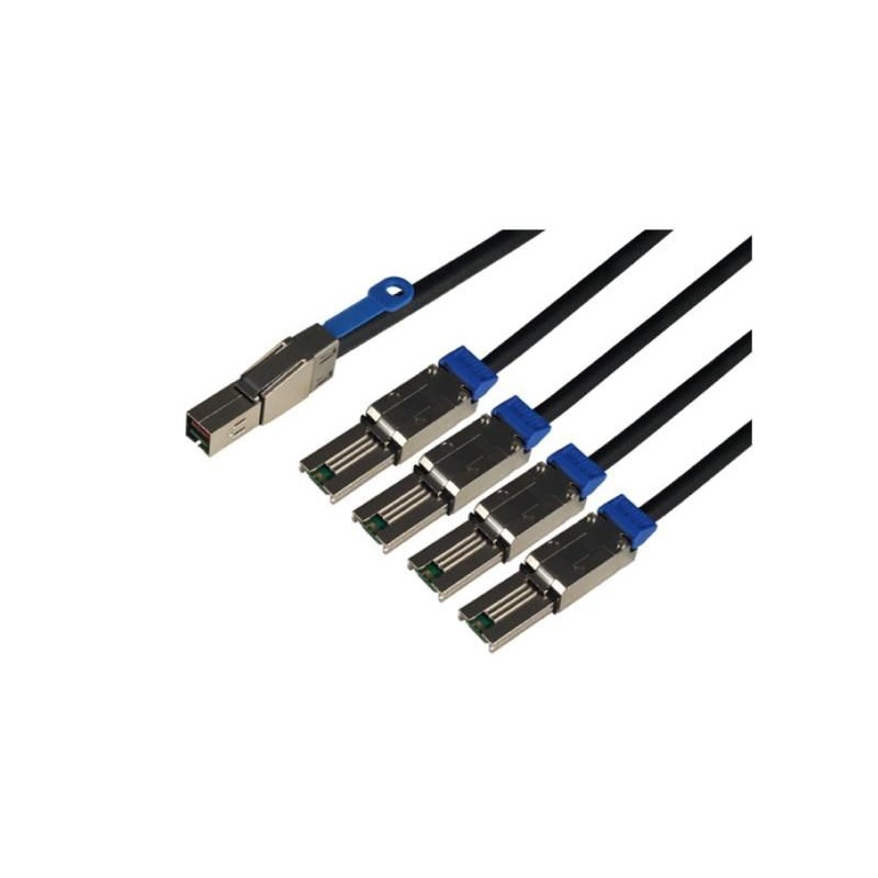 2M EXTERNAL SAS 4-WAY CABLE