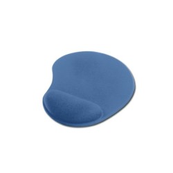 TAPPETINO PER MOUSE EDNET CON POGGIAPOLSI IN GEL COLORE BLU