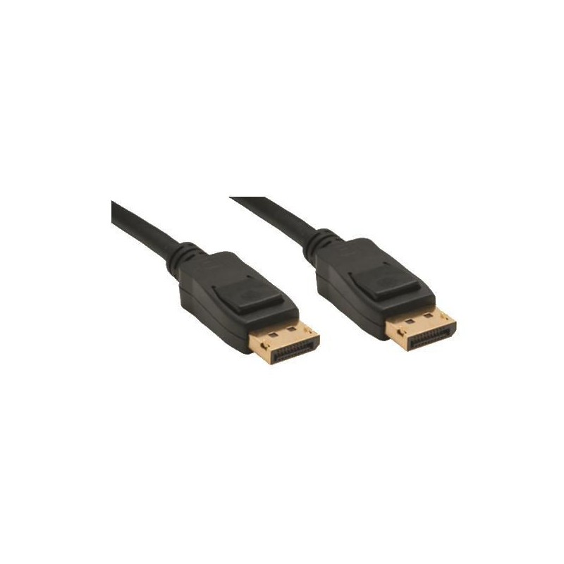 M-Cab 7000973 cavo DisplayPort 2 m Nero 2M DP 12 CABLE 4K60HZ BLACK