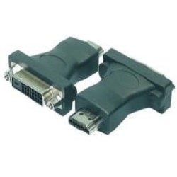 M-Cab HDMI Adapter DVI-D HDMI A 19-pin Nero HDMI TO DVI-D DUAL LIN