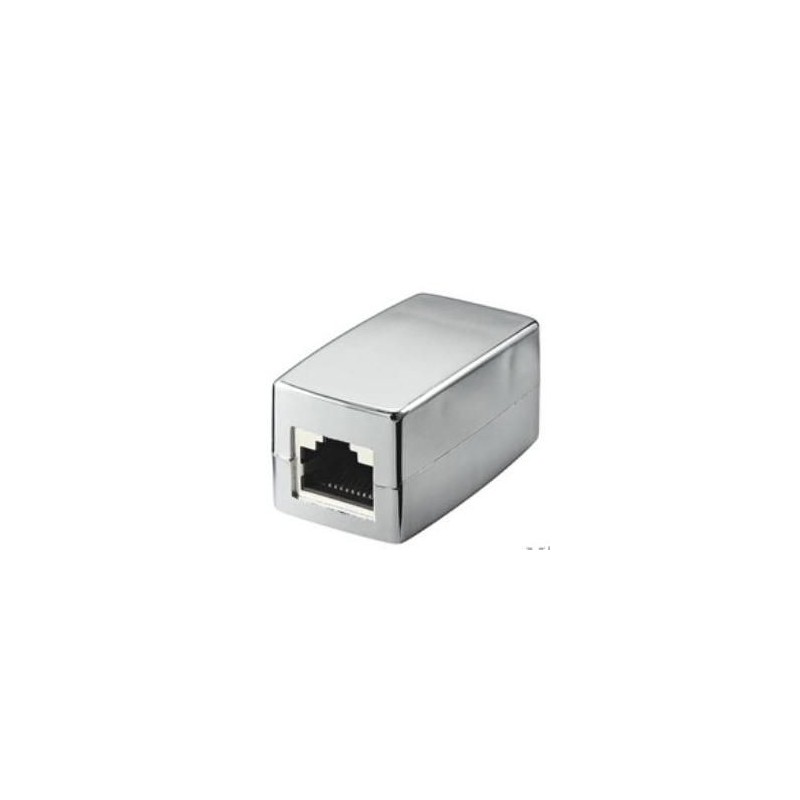 M-Cab CAT6 RJ45 F-F RJ45 F Grigio CAT6 MODULAR INLINE COUPLER - F/