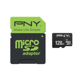 PNY 128GB High Performance MicroSDXC 80MB/s memoria flash MicroSDHC C