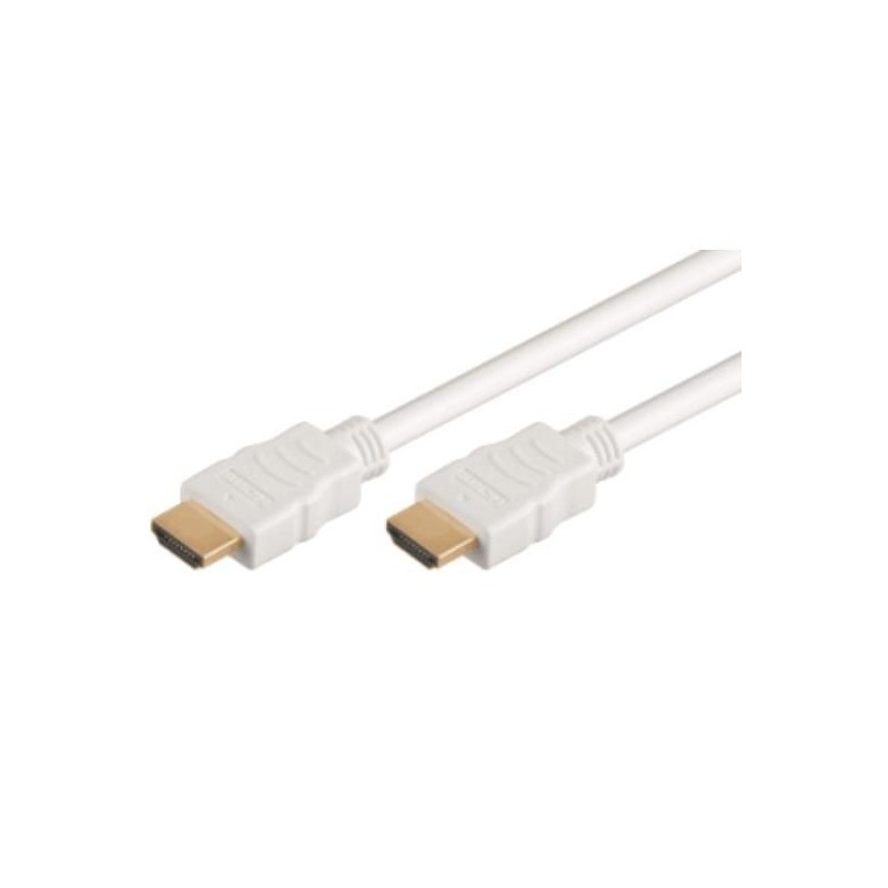 M-Cab 7003014 cavo HDMI 5 m HDMI tipo A Standard Bianco HDMI CABLE