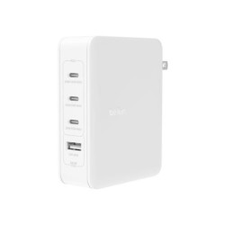 140W 4-PORTS USB GAN WALL CHARGER UK EU