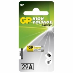 GP Alkaline Rundzellenbatterie 29A Hochspannung 9V 1er Blister