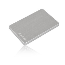 Verbatim externe HDD-Festplatte 2TB silber