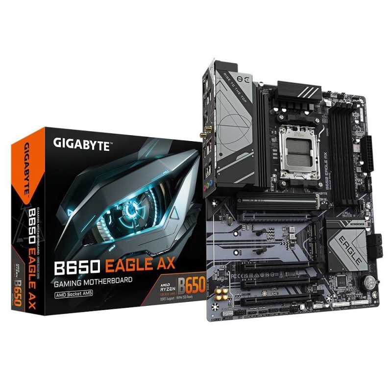 Gigabyte B650 EAGLE AX scheda madre AMD B650 Presa di corrente AM5 AT