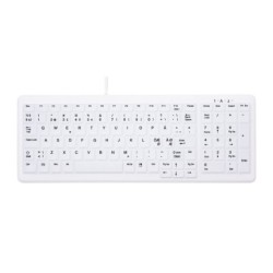 CHERRY AK-C7000 tastiera USB QWERTY Norvegese Bianco (CHERRY AK-C7000