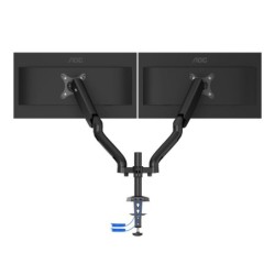 DUAL MONITOR ARM WITH USB HUB