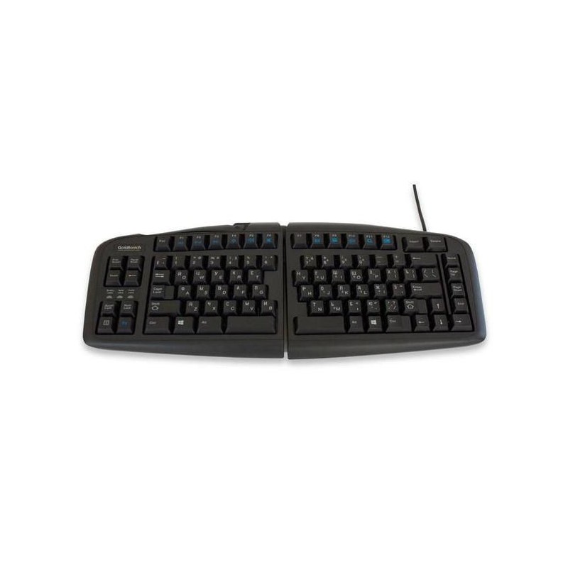 Goldtouch V2 Keyboard tastiera USB QWERTY Russo Nero (Whilst Stocks L