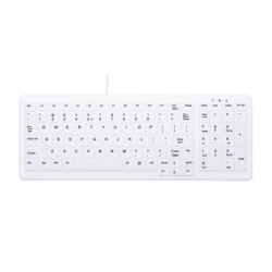 CHERRY AK-C7000 tastiera USB QWERTY Inglese US Bianco