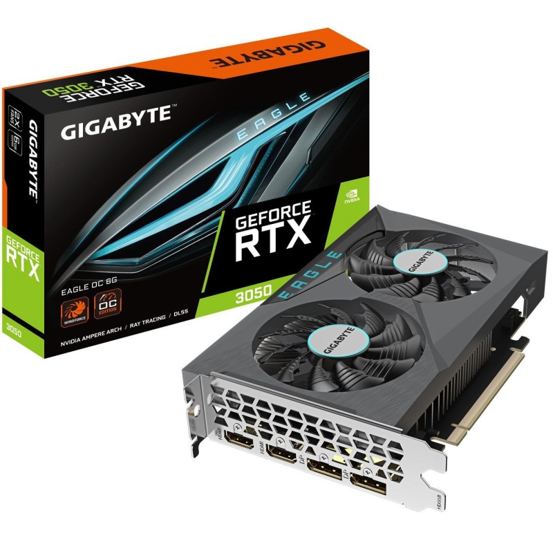 Gigabyte EAGLE GeForce RTX 3050 OC 6G NVIDIA 6 GB GDDR6 (GIGABYTE RTX