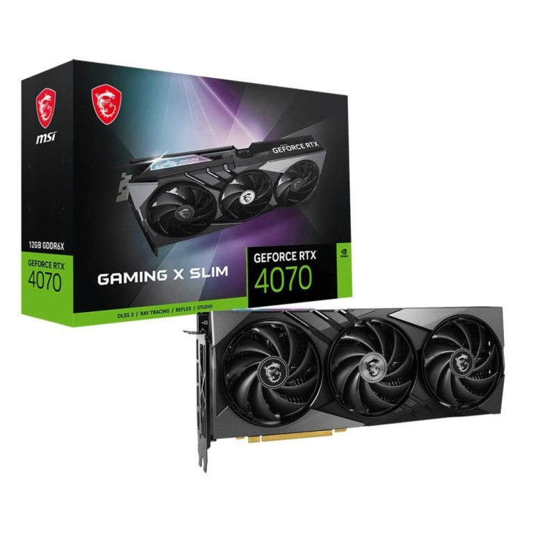 MSI RTX4070 GAMING X SLIM Bianca 12GB V513-274R