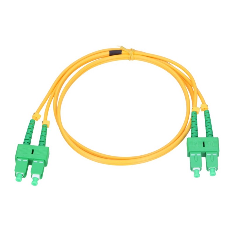 Extralink SC/APC-SC/APC | Patchcord | Monomodale, Duplex, 9/125, 2mm,