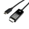 ADATTATORE USB-C M A HDMI M NER