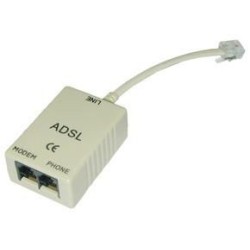 Lindy ADSL-Splitter divisore di rete Grigio