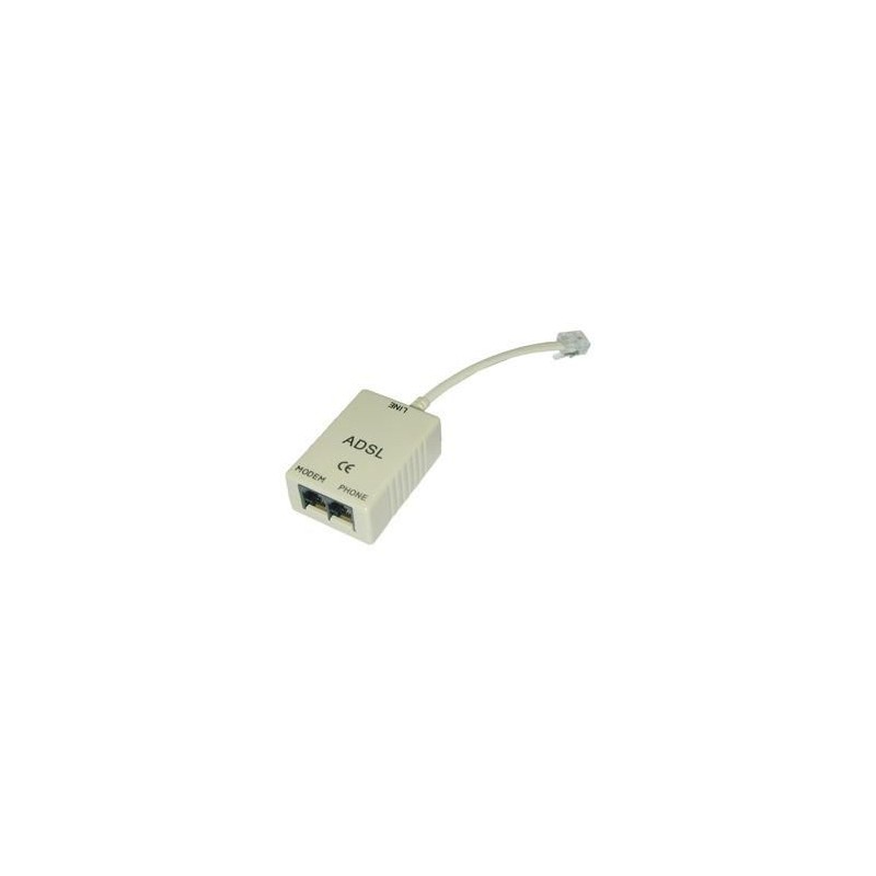 Lindy ADSL-Splitter divisore di rete Grigio