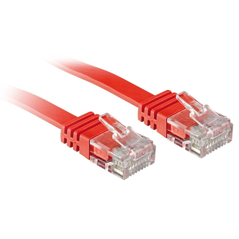 Lindy 47513 cavo di rete Rosso 3 m Cat6