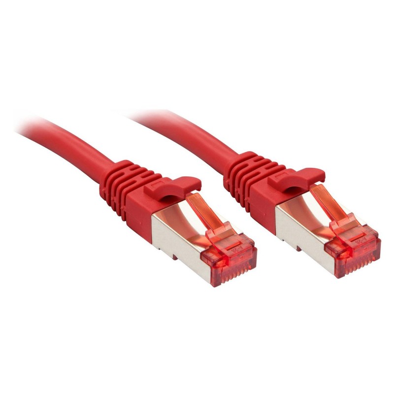 Lindy Rj45/Rj45 Cat6 10m cavo di rete Rosso S/FTP (S-STP)