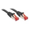 Lindy RJ-45 Cat.6 S/FTP 30m cavo di rete Nero Cat6 S/FTP (S-STP)