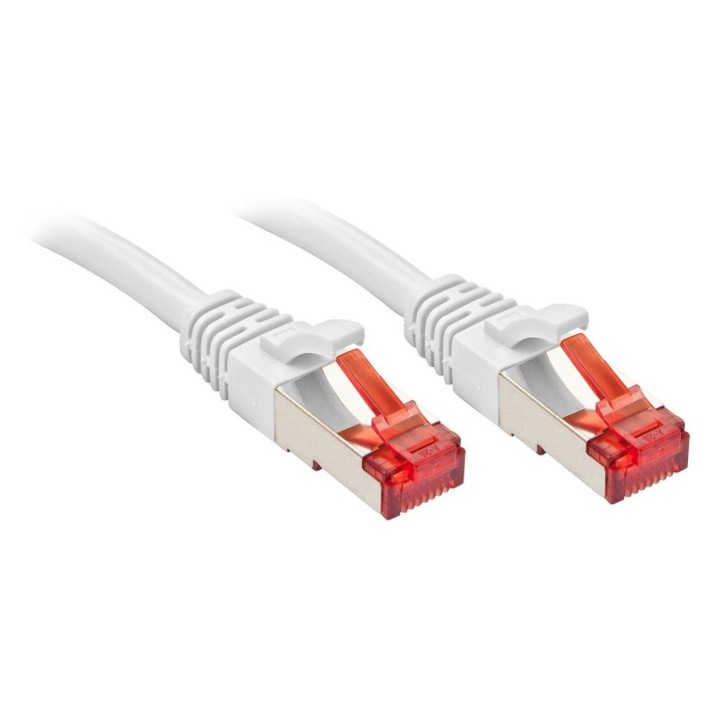 Lindy RJ-45 Cat.6 S/FTP 7.5m cavo di rete Bianco 7,5 m Cat6 S/FTP (S-