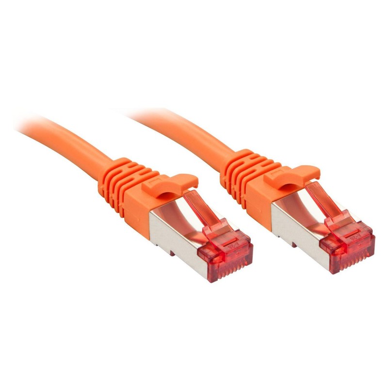 Lindy Rj45/Rj45 Cat6 0.3m cavo di rete Arancione 0,3 m S/FTP (S-STP)