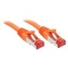 Lindy RJ-45 Cat.6 S/FTP 10m cavo di rete Arancione Cat6 S/FTP (S-STP)