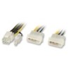 Lindy Internal Power Adapter Cable Multicolore 0,4 m