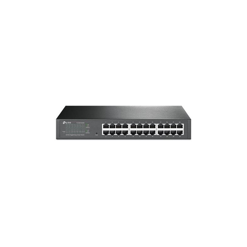 TP-Link TL-SG1024DE Gestito L2 Gigabit Ethernet (10/100/1000) 1U Nero