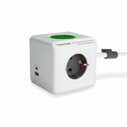 &bull; 16A/250V~ &bull; Anschlusskabell&auml;nge 1,5m &bull; USB A+C Ladebuchse 5V