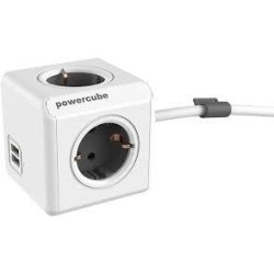 &bull; 16A/220-240V~ &bull; Anschlusskabell&auml;nge 1,5m &bull; USB Ladebuchse 5V