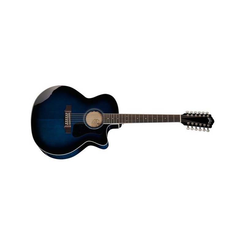 F-2512CE DELUXE MAPLE 12-STRING DARK BLUE BURST