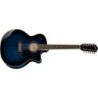 F-2512CE DELUXE MAPLE 12-STRING DARK BLUE BURST