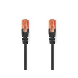 Cavo di rete Nedis Nero 1 m Cat6 U/UTP (UTP)